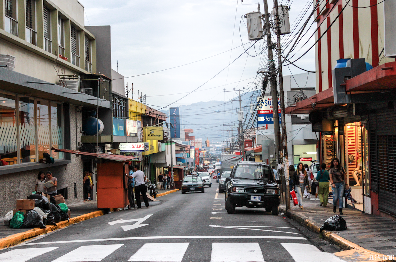 Straße in Heredia