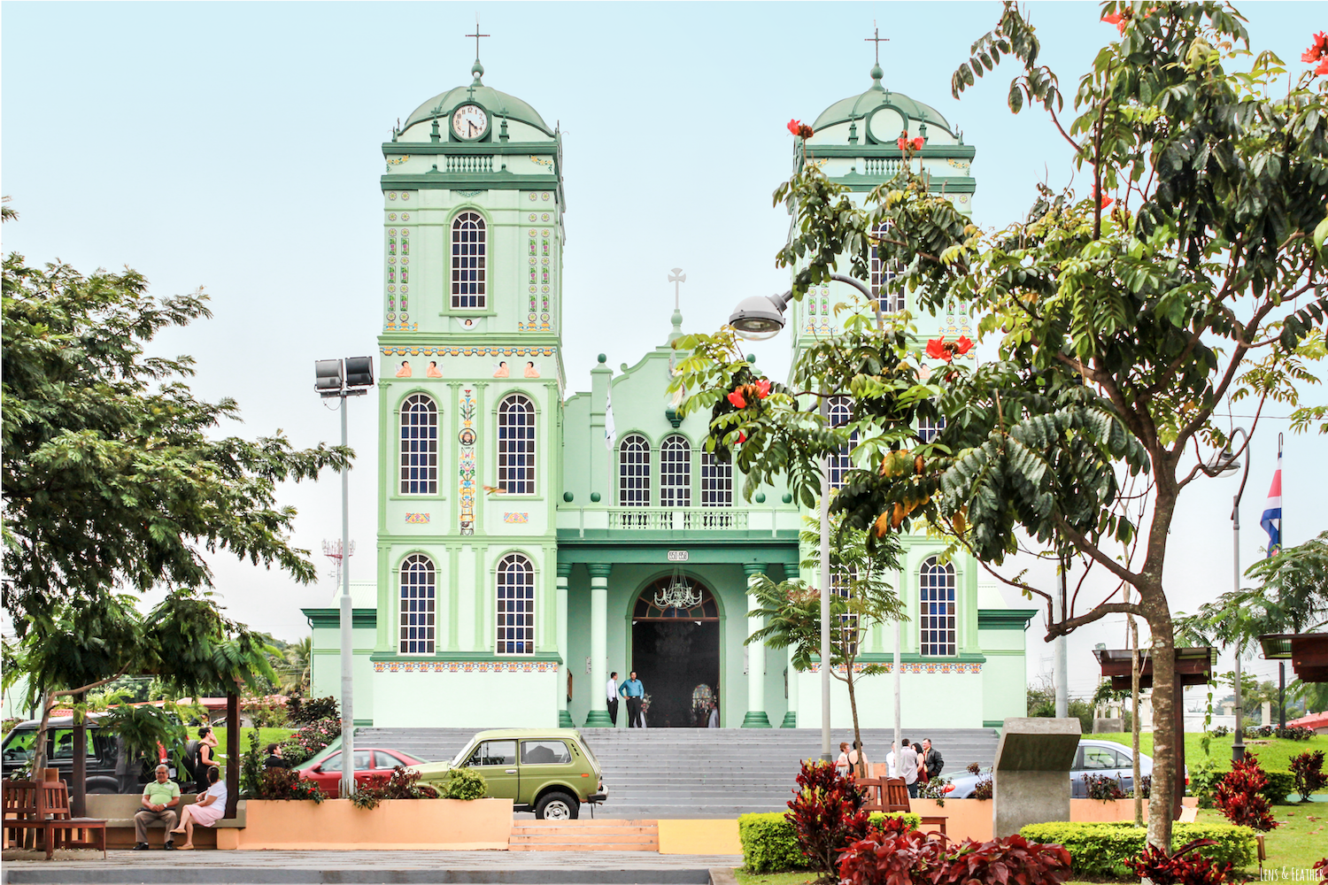 Bunte Kirche in Sarchi