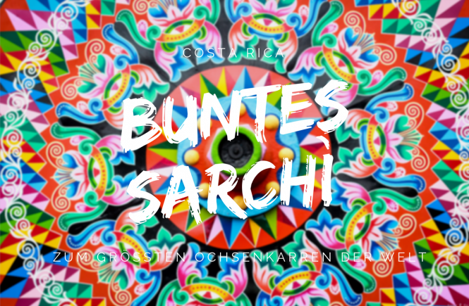 Buntes Sarchi in Costa Rica