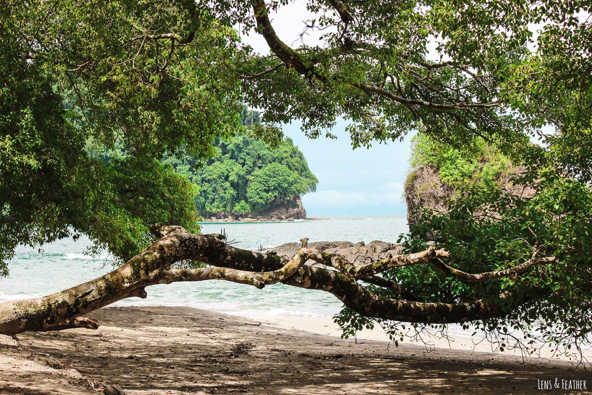 Strand Espadilla Sur im Nationalpark Manuel Antonio