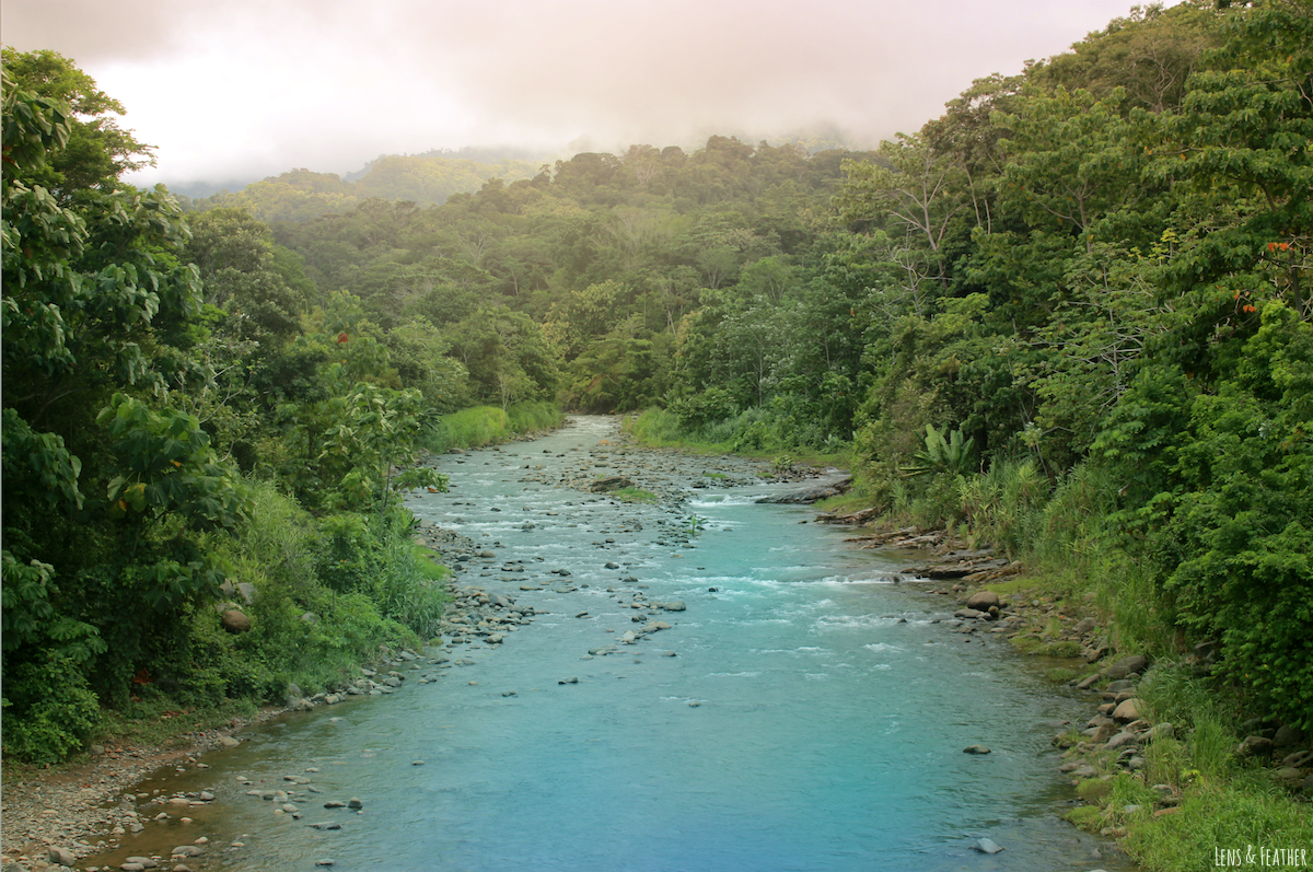Der Río Uvita in Costa Rica