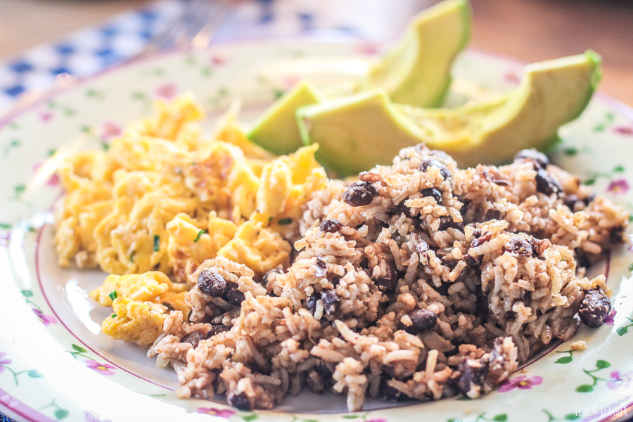 Gallo Pinto in Costa Rica