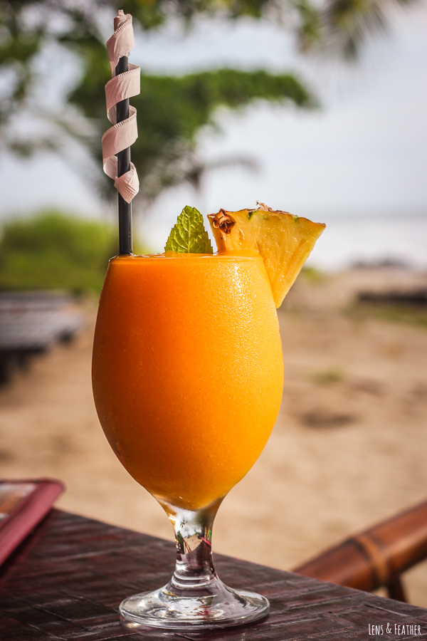 Mango con leche in Costa Rica