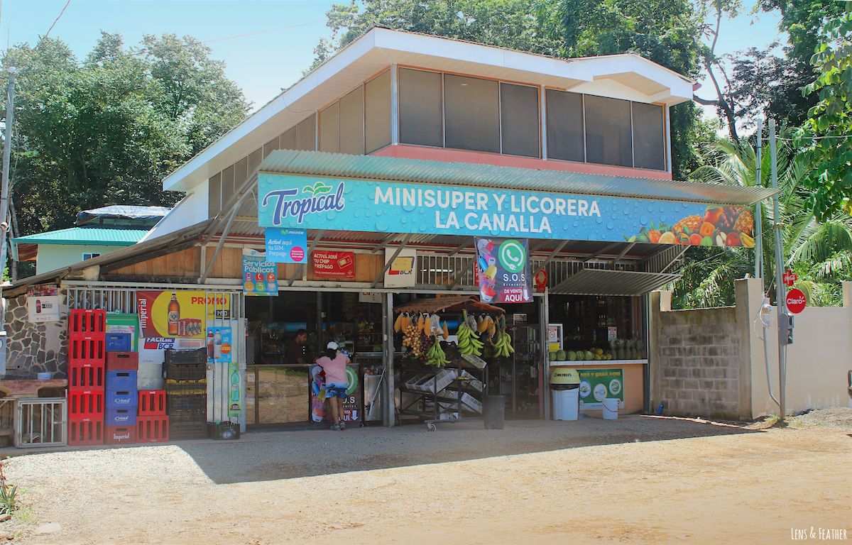 Minisuper in Uvita Costa Rica