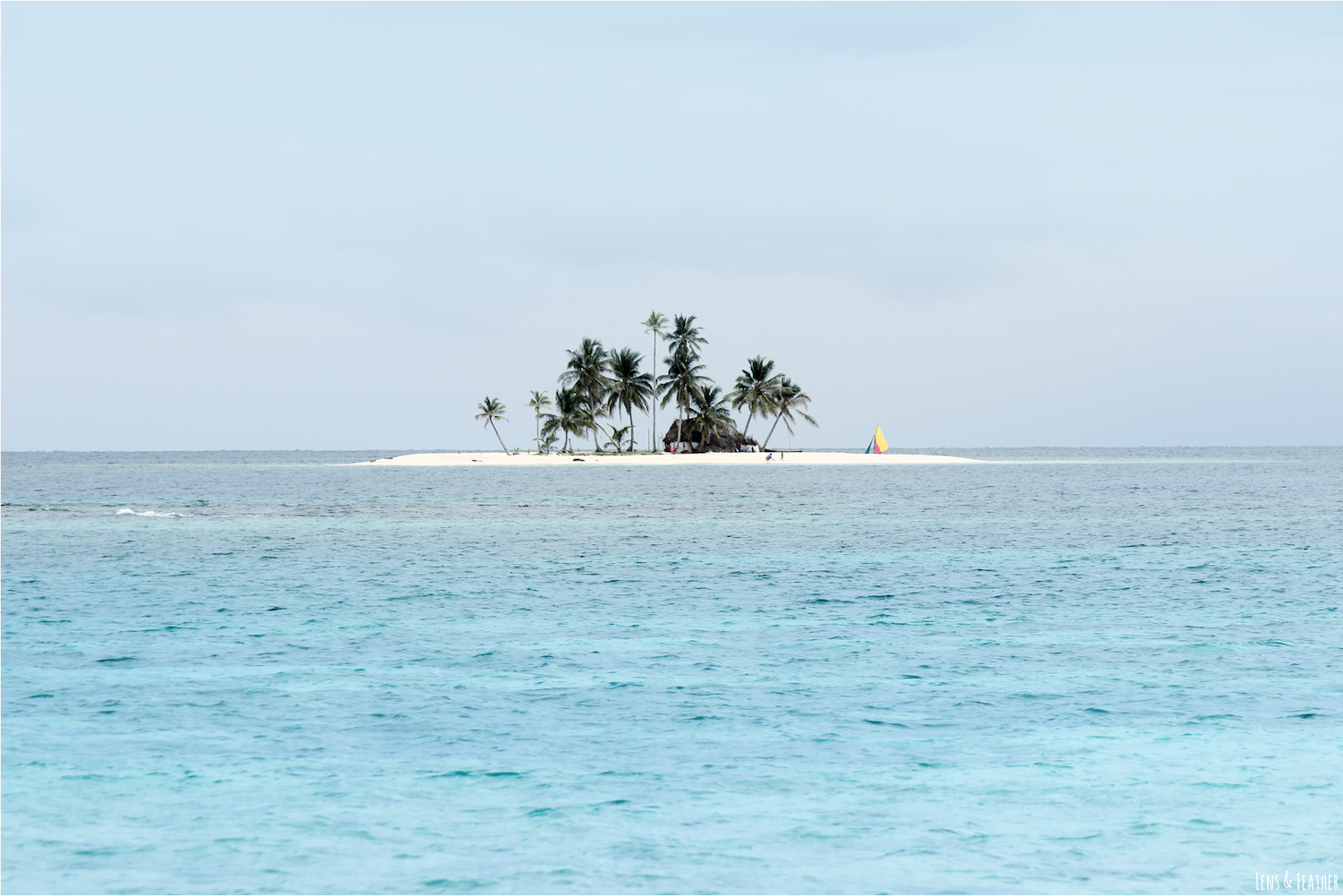 Kleine San Blas Insel Panama