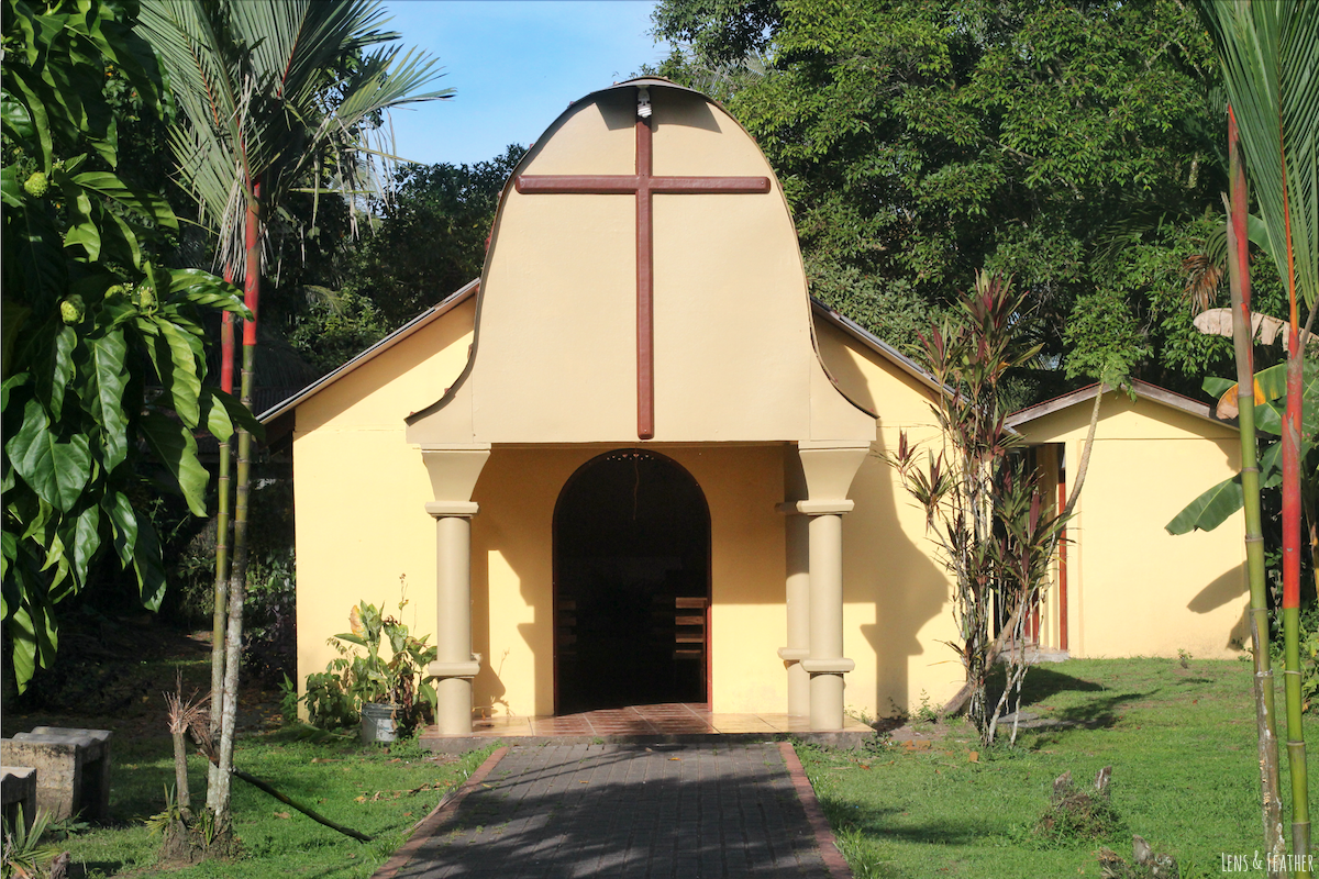 Kirche in Tortuguero Costa Rica