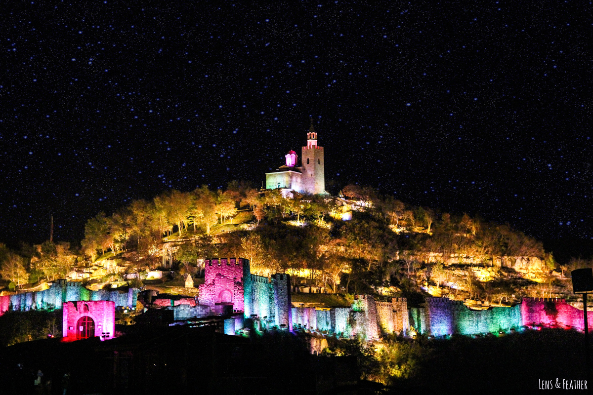 Lichtershow in Veliko Tarnovo