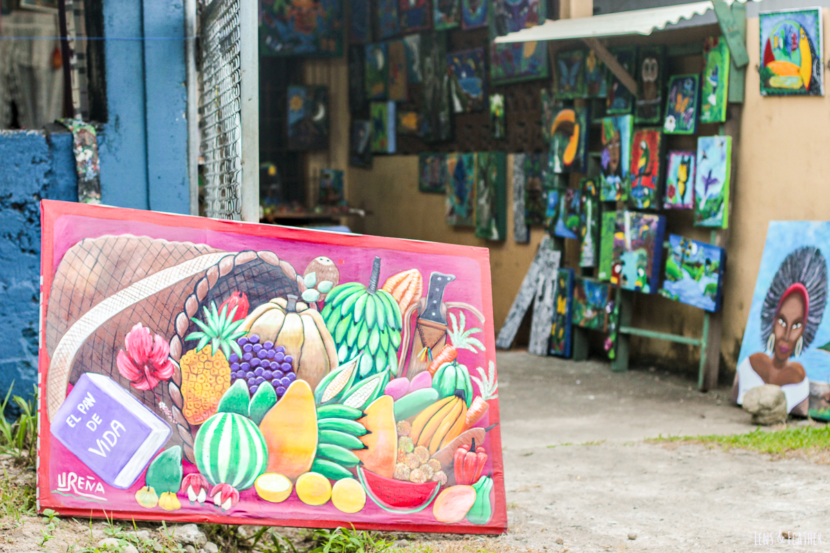 Kunstladen in Cahuita Costa Rica