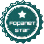 Fopanet Star - Lens and Feather