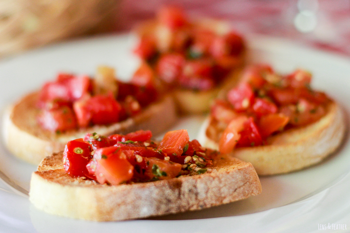 Bruschetta in Italien