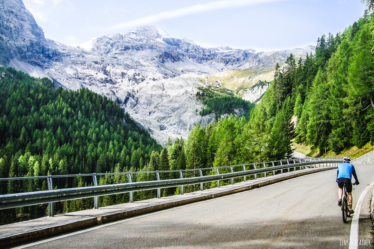 Fahrradtour auf's Stilfser Joch